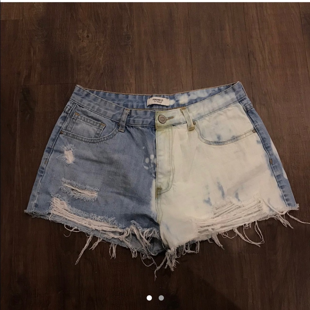 Bleached festival shorts